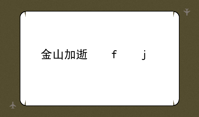 金山加速器的概念