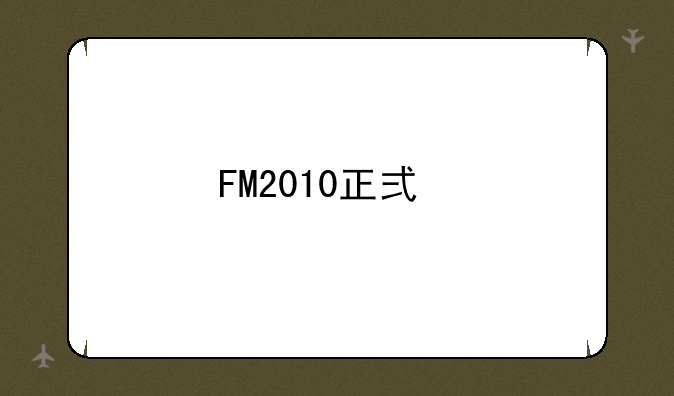 FM2010正式版迅雷下载